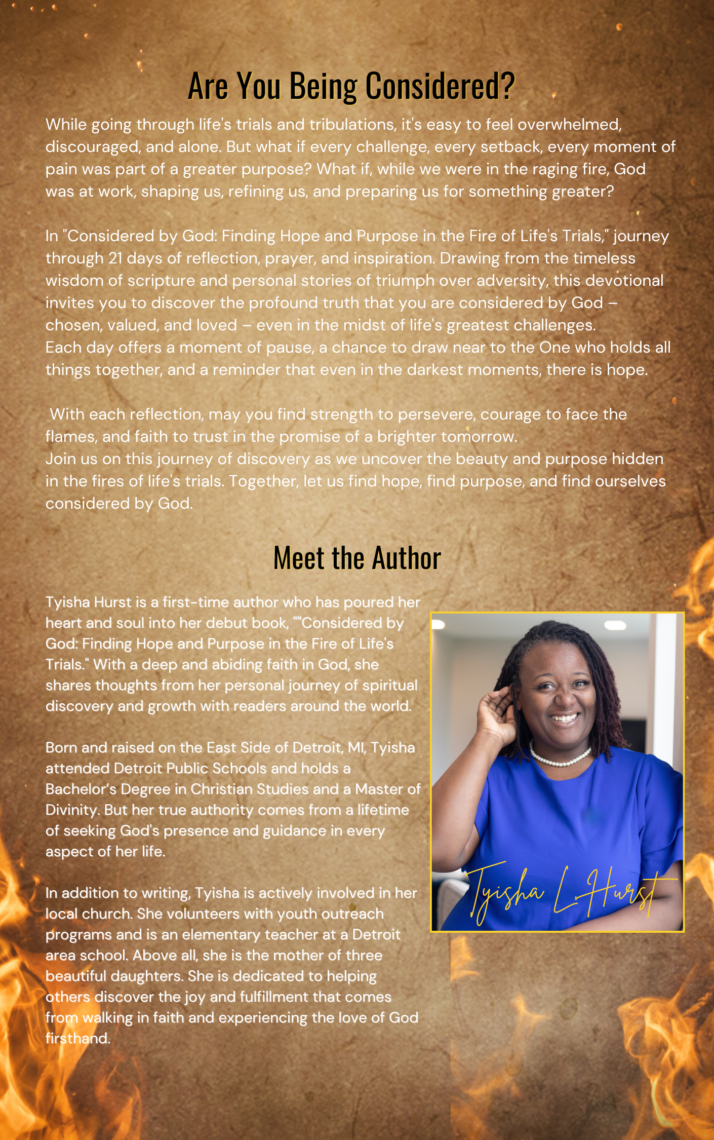 Considered by God: Finding Hope and Purpose in the Fire of Life's Trials