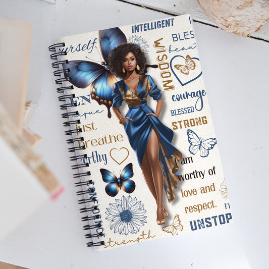 RHOyal Woman Spiral notebook