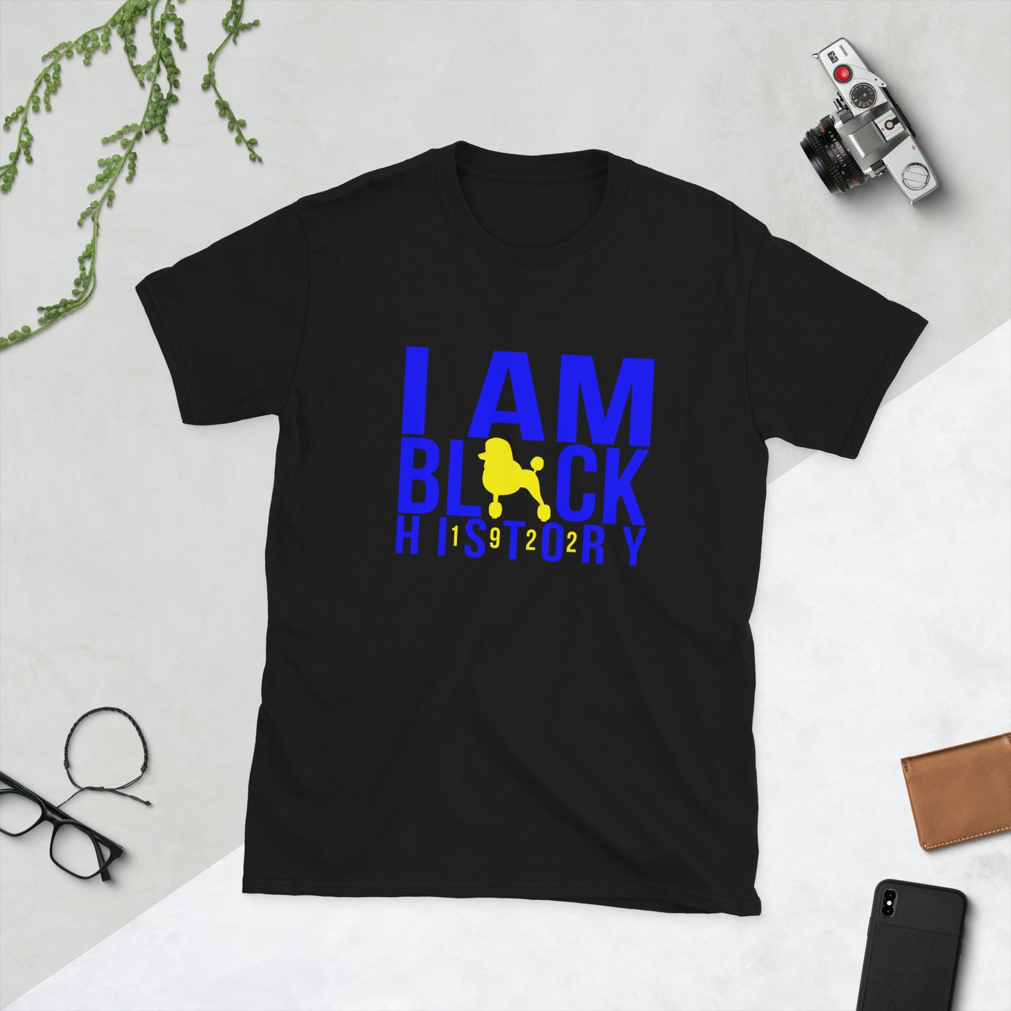 I am Black History "Poodle" Inspired Short-Sleeve Unisex T-Shirt