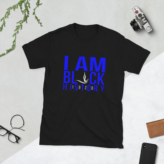 I am Black History "Zeta Inspired" Short-Sleeve Unisex T-Shirt