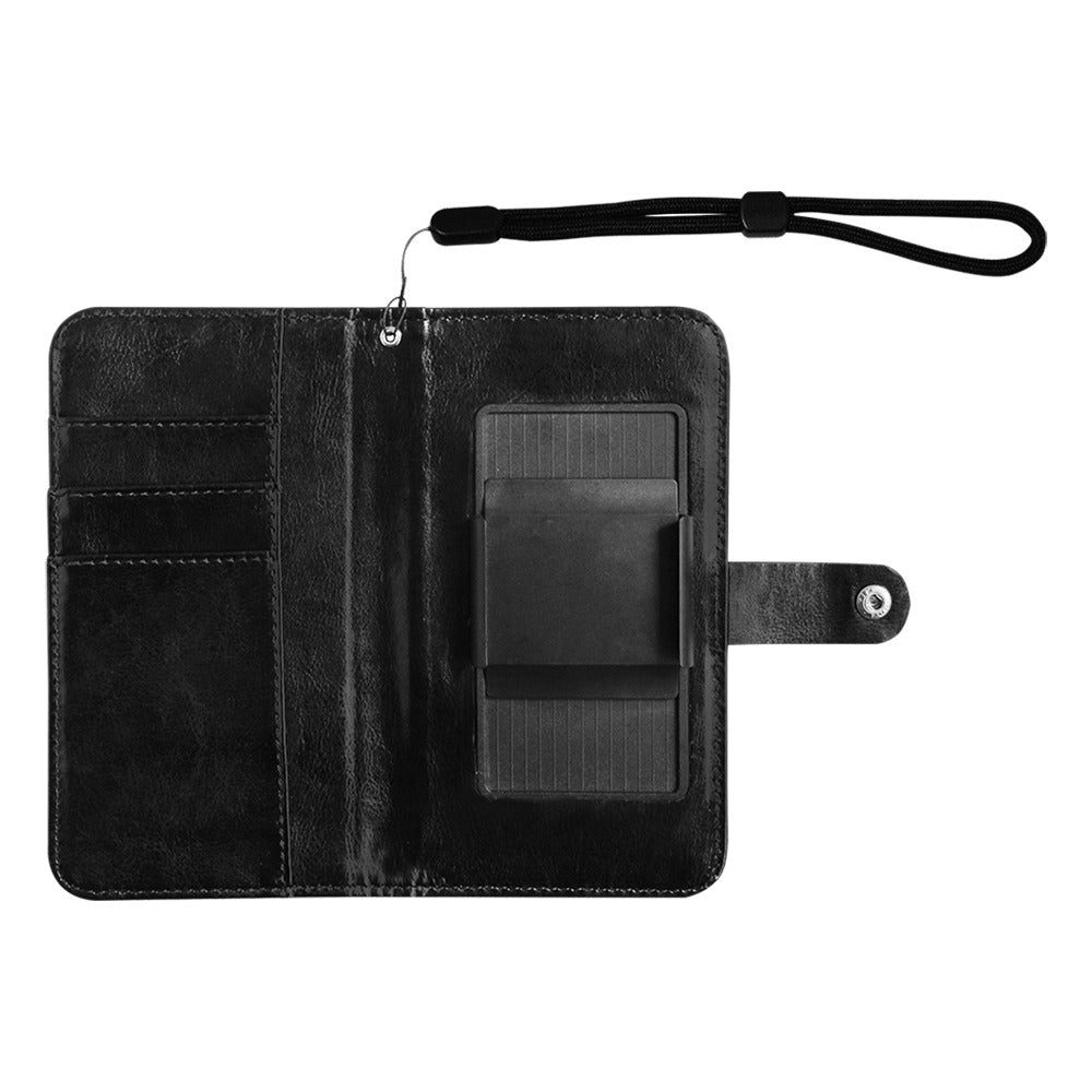 You are wallet black inside Flip Leather Purse for Mobile Phone(Model1703)(Large)
