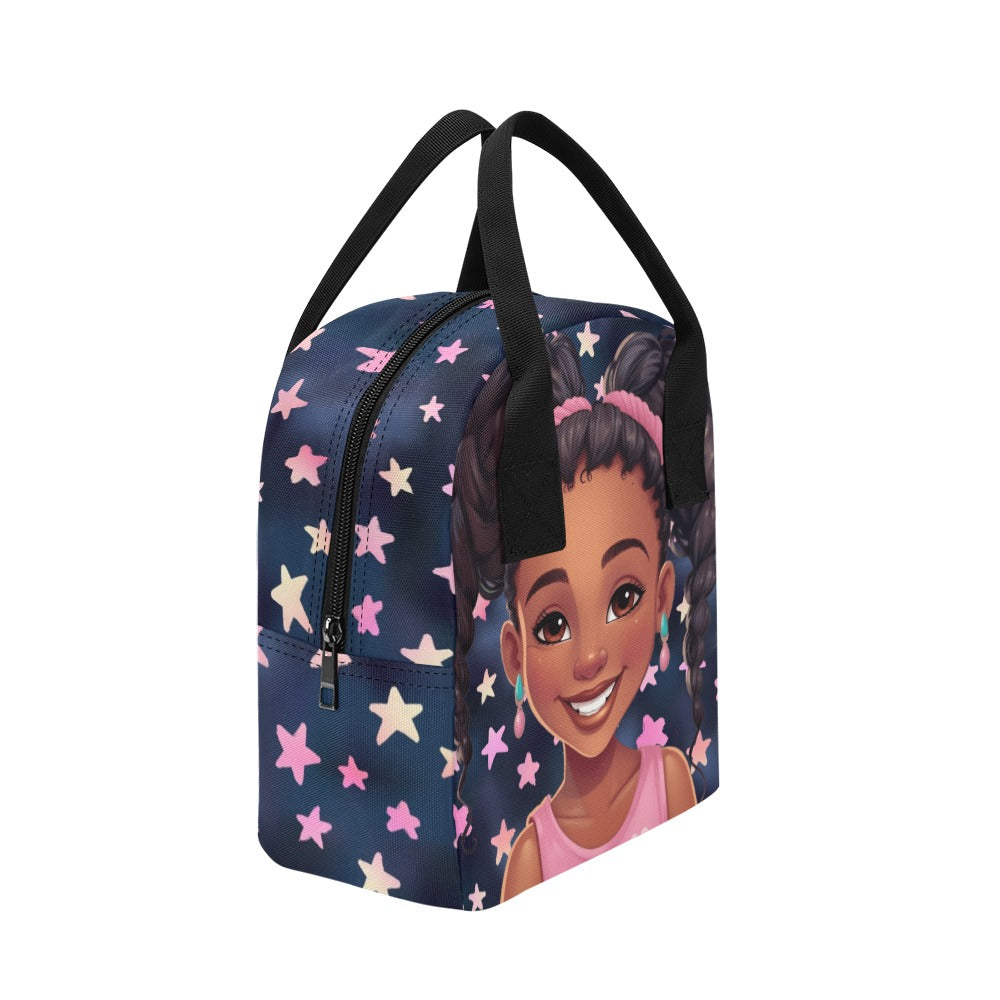 Stars Lunchbag Insulated Lunch Bag(Model 1689)