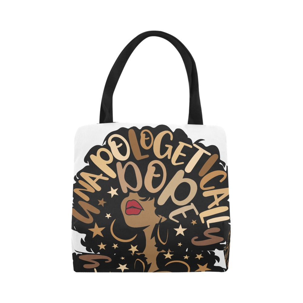 Dope- white canvas tote Canvas Tote Bag (Model 1657)