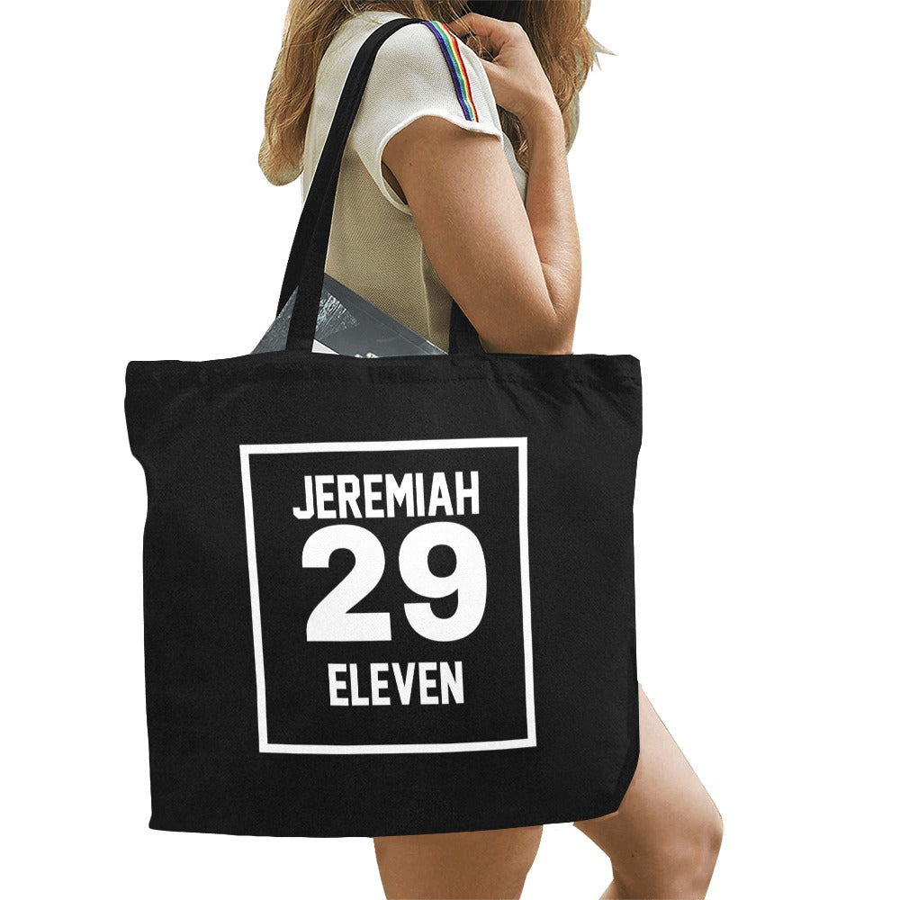 Box 29 eleven All Over Print Canvas Tote Bag(Model1699)(Large)