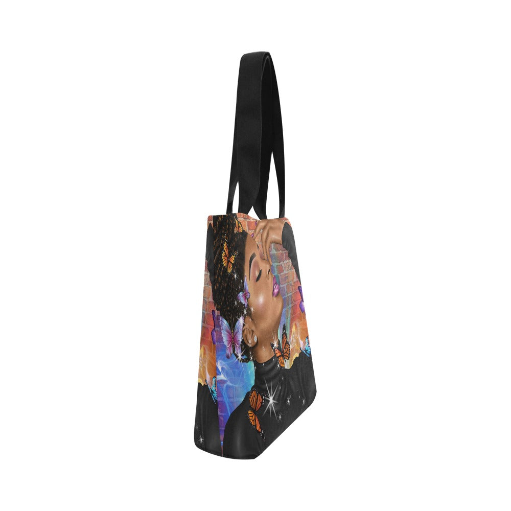 soul vibes canvas tote Canvas Tote Bag (Model 1657)