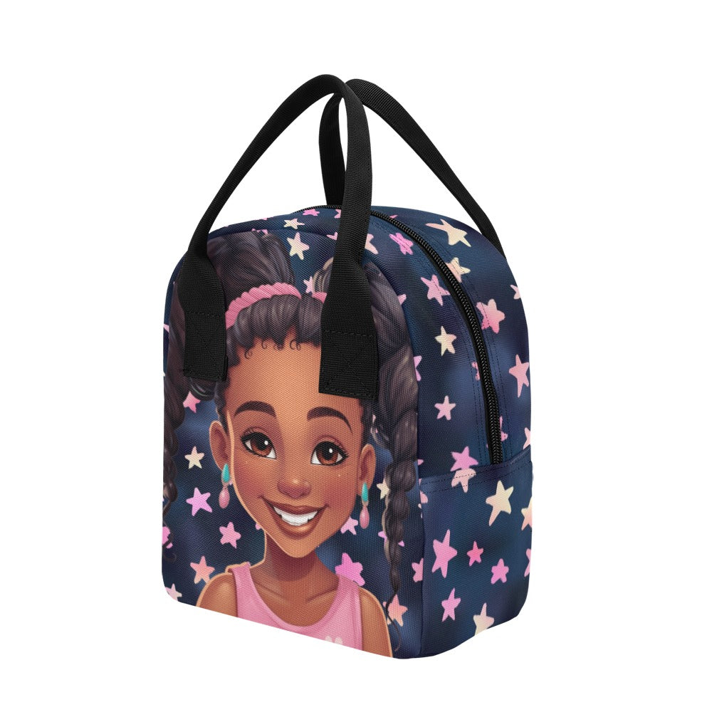 Stars Lunchbag Insulated Lunch Bag(Model 1689)