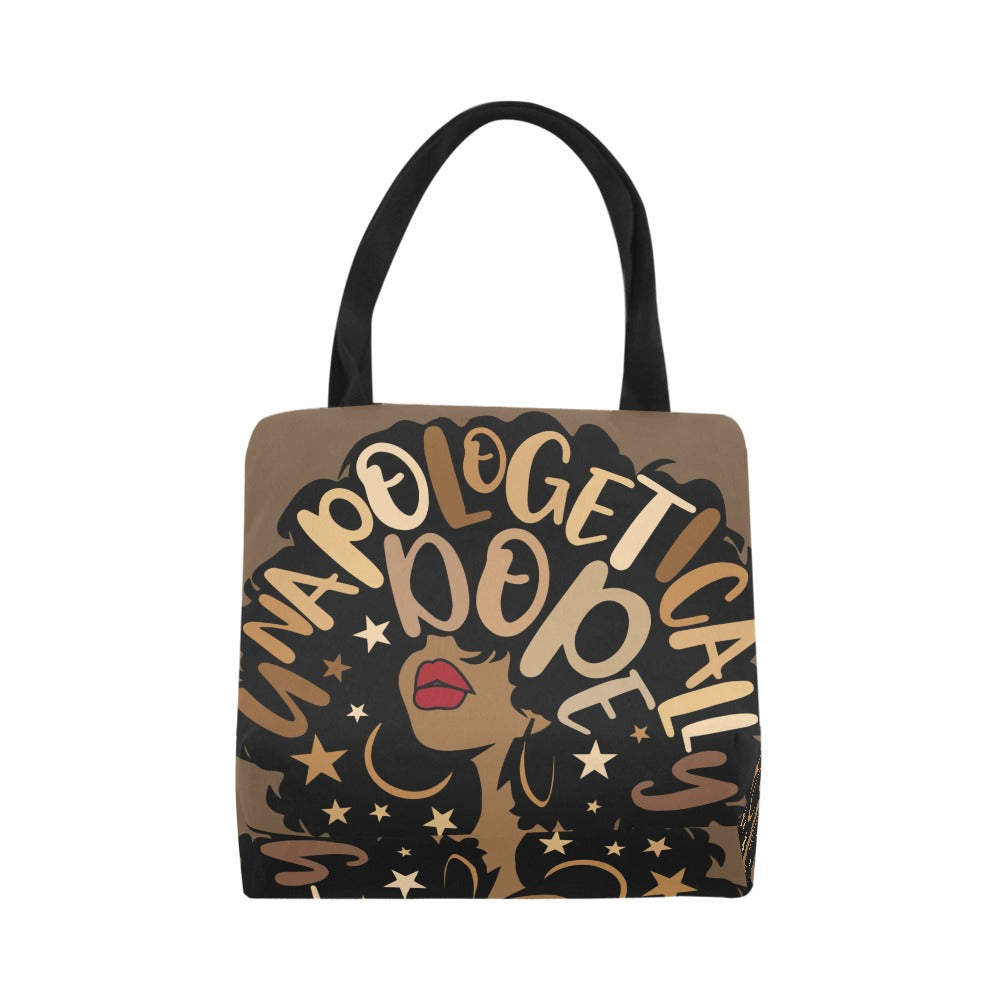 Dope- Brown canvas Tote Canvas Tote Bag (Model 1657)