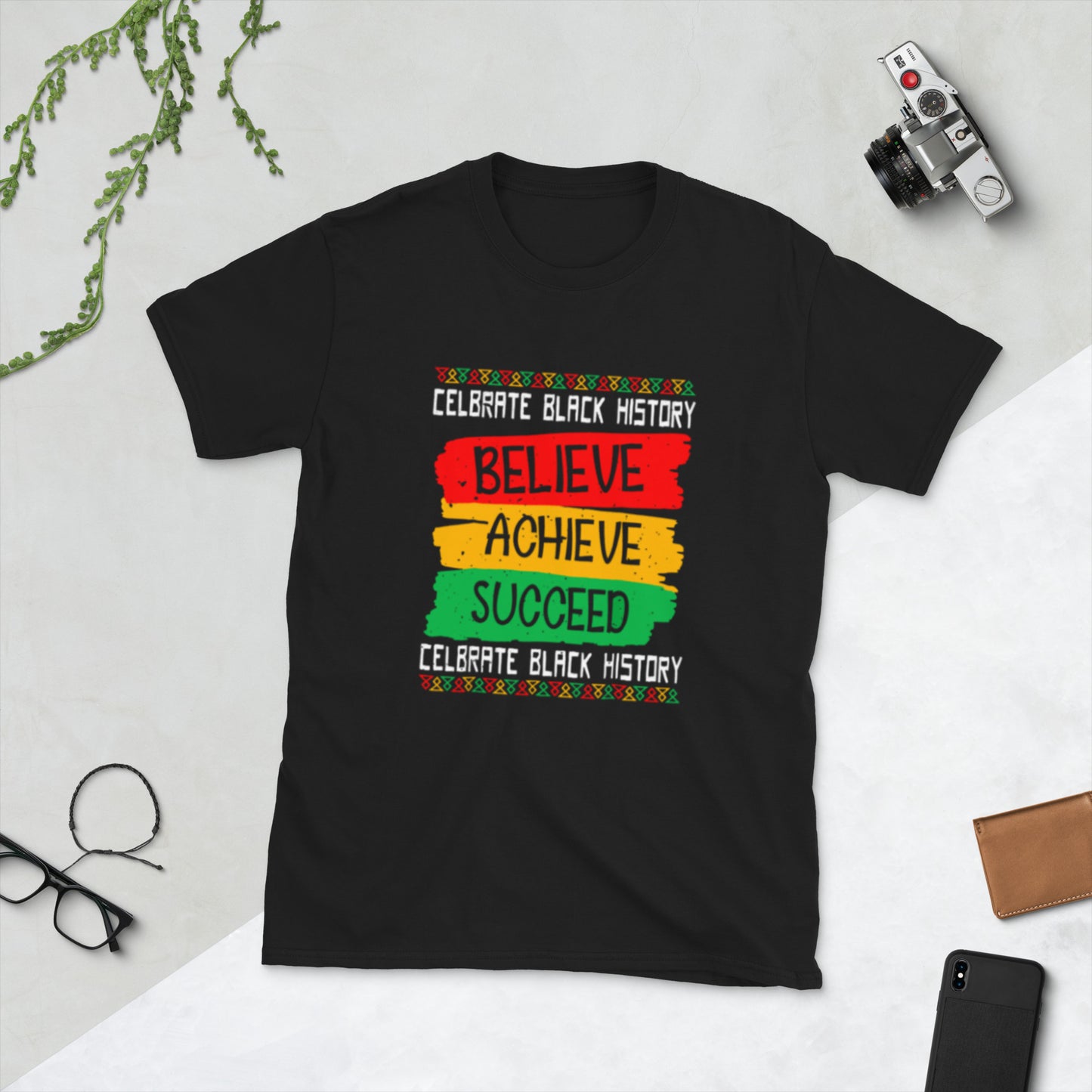 Celebrate Black History Short-Sleeve Unisex T-Shirt