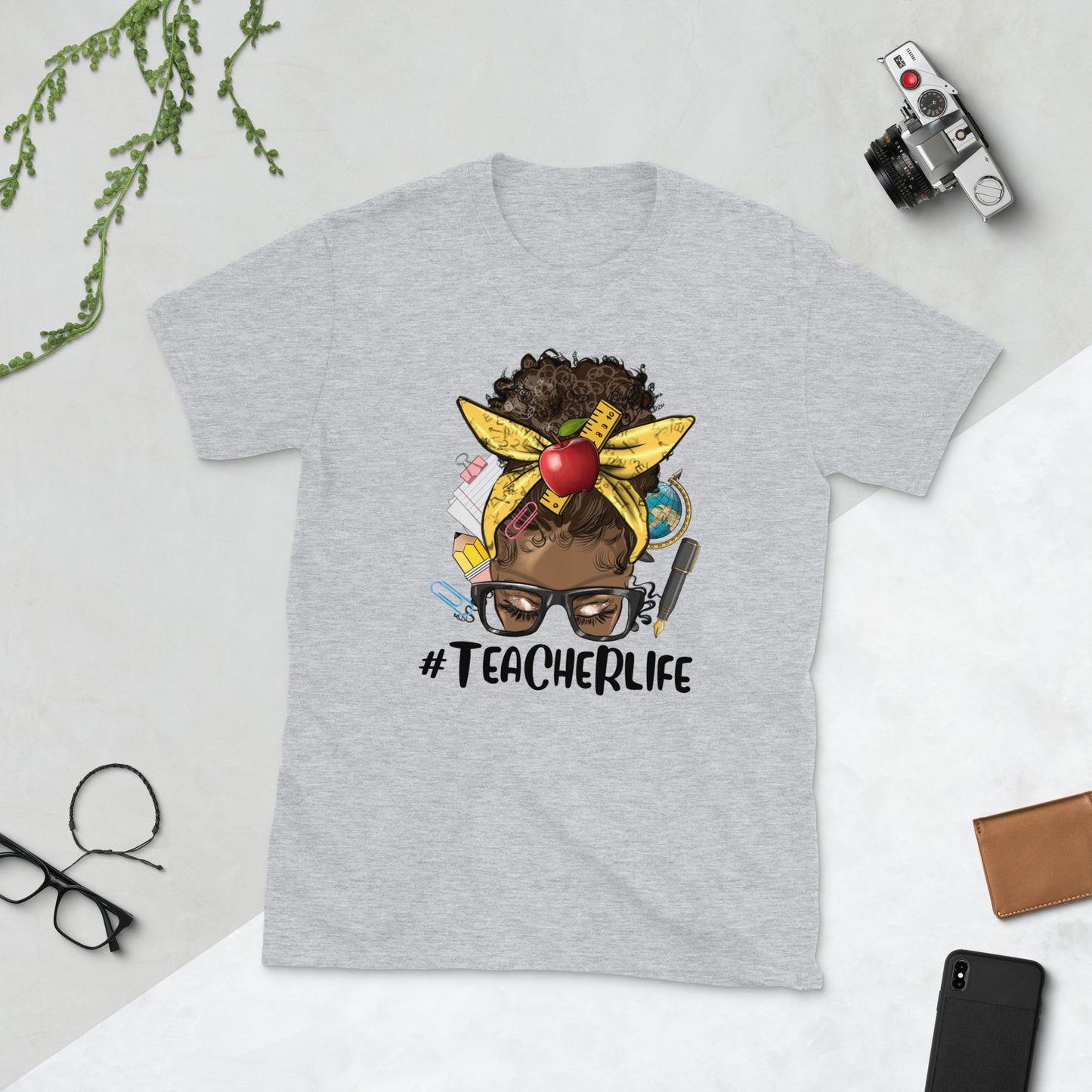 #TeacherLife Short-Sleeve Unisex T-Shirt